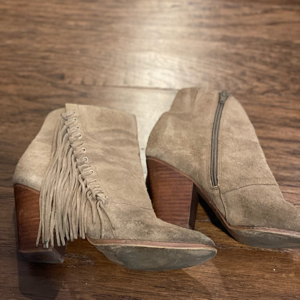 Aldo Fringe Booties